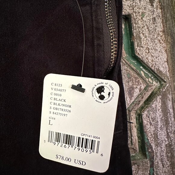 Free People NWT In My Feelings Velvet cropped pants - Picture 4 of 5